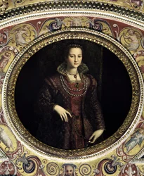 Retrato de Eleonora di Toledo, mulher de Cosimo I de